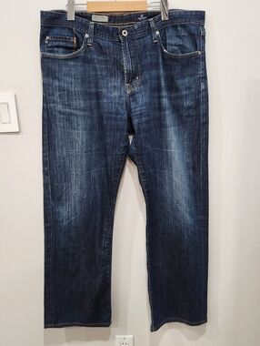 Vintage Adriano Goldschmied The Protege Straight Leg Jeans Made in USA 38x31